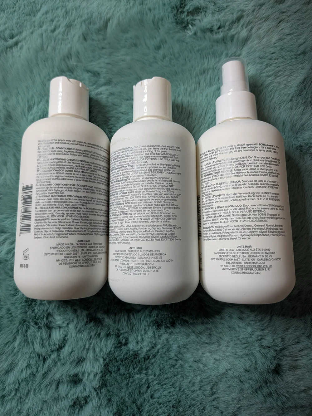 Boing Curl Leave-In Conditioner Spray - White